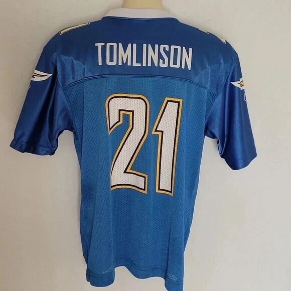 NFL San Diego Chargers Sparkle 21 Jersey L - Picture 10 of 10